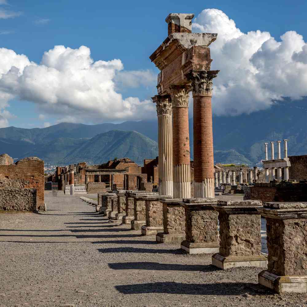 Pompeii Italy's top destination