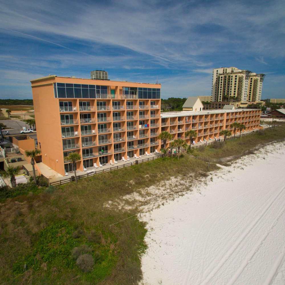 Beachfront hotel located in Fort Lauderdale Beach, offering picturesque views of the ocean and a serene sandy coastline.