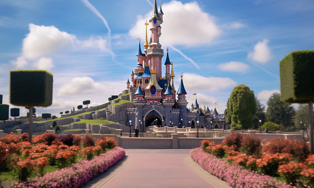 Disneyland Paris, a magical destination filled with joy, wonder, and beloved characters, inviting visitors to explore.