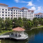 Affordable hotel by the lake in West Palm Beach, offering scenic views and a relaxing atmosphere for guests.