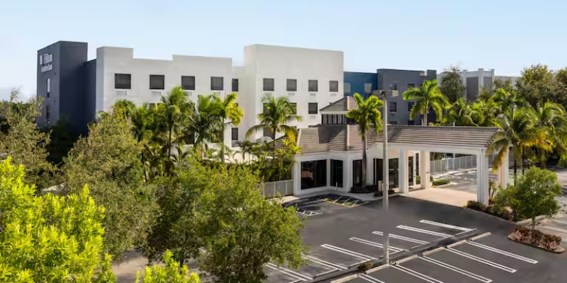 Hilton Garden Inn West Palm Beach Airport's Front View - Hilton Garden Inn West Palm Beach Airport