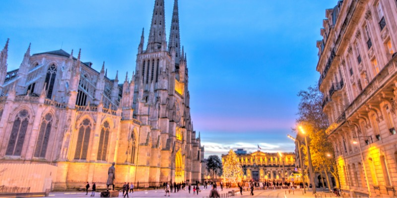 The majestic Cathedral of Lyon, France, featuring its remarkable design and rich cultural heritage.